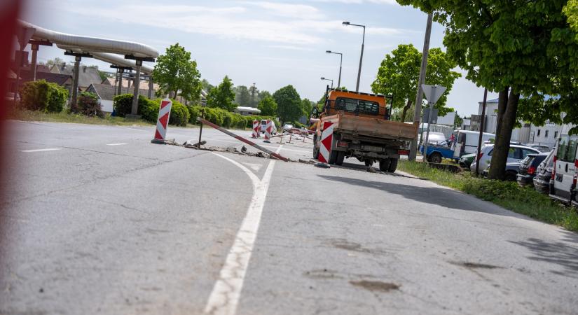 TÁJÉKOZTATÁS – KÁTYÚZÁSI MUNKÁLATOK AZ ELKERÜLŐ ÚTON