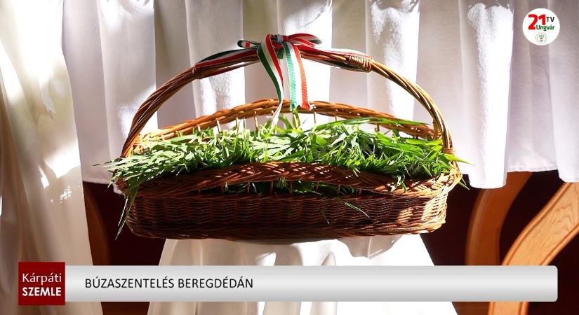 Búzaszentelés Beregdédán (videó)