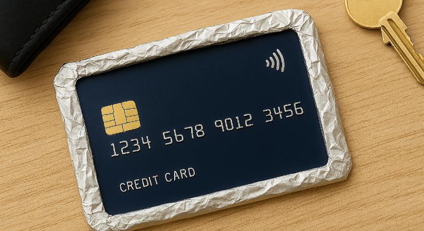Ezért csomagolják egyre többen alufóliába a bankkártyájukat