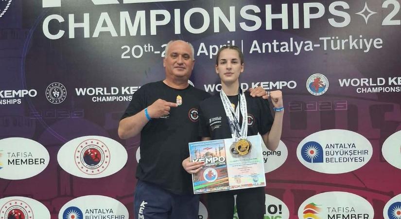 Bakk Eszter felülmúlta a várakozásokat a kempo-világbajnokságon