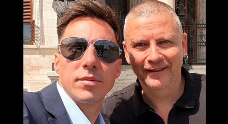 Radnai Márk és Ruszin-Szendi Romulusz mesterkedik valamiben, különleges meglepetéssel készülnek