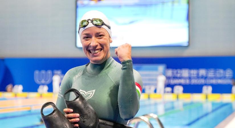 Sorra dönti a rekordokat szabadtüdős merülésben Törőcsik Zsófia