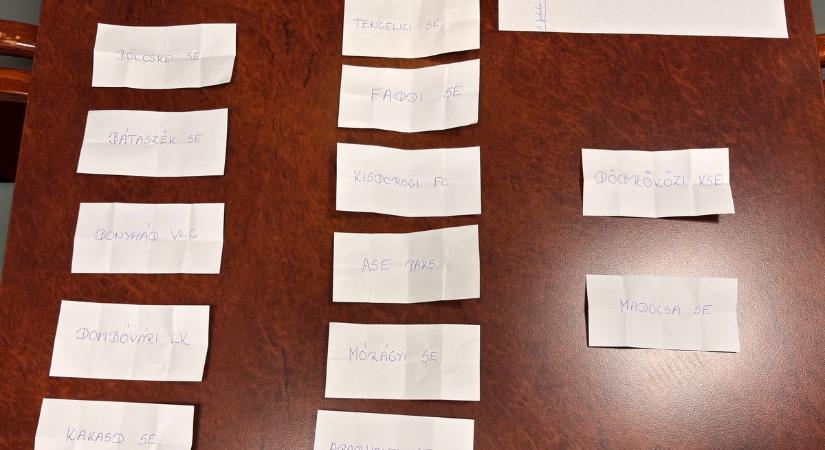 Sorsolás: íme a Tolna Vármegyei Kupa első fordulójának párosításai