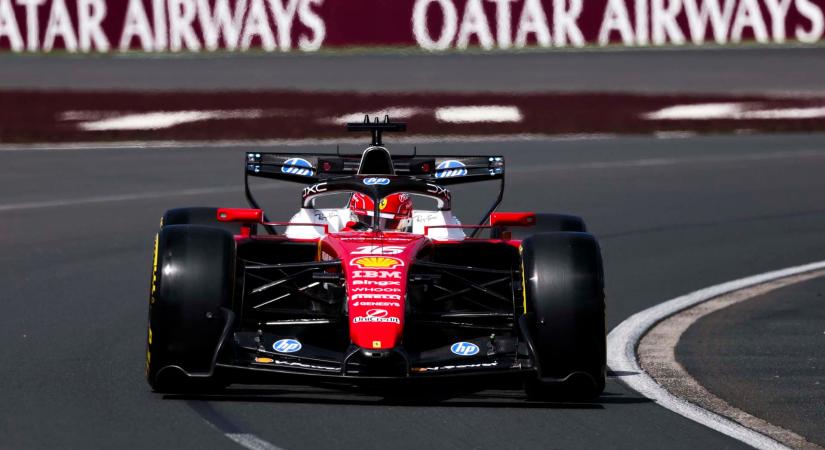 Leclerc megnevezte a Ferrari gyenge pontját: „nyers erőben” maradnak el a Mercedestől