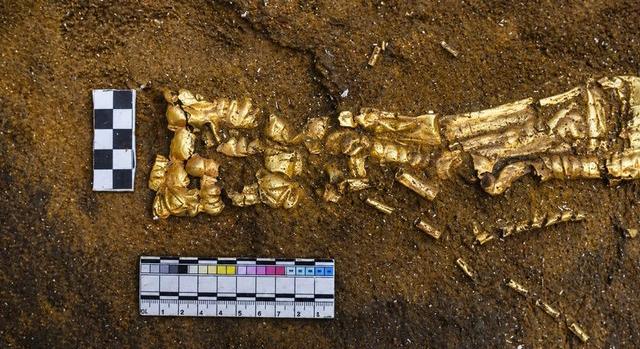 Újabb ókori Aranyembert tártak fel kazah régészek