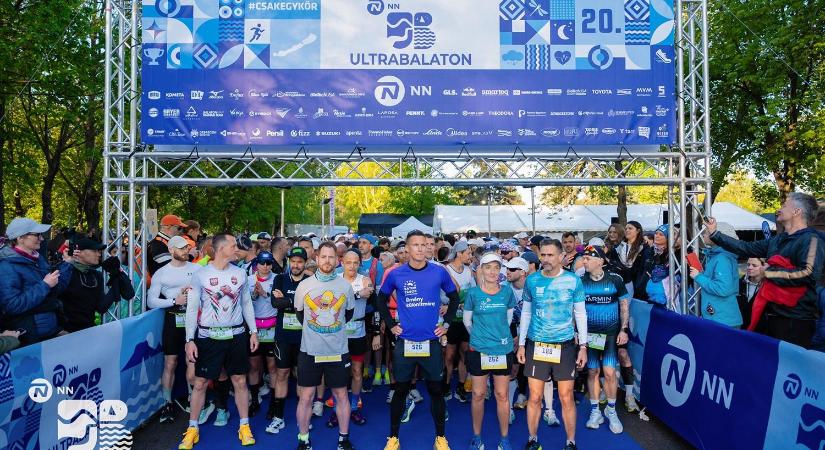 Rekordot döntött a 20. NN Ultrabalaton: több mint 35 ezer futó és közel 30 milliós adomány