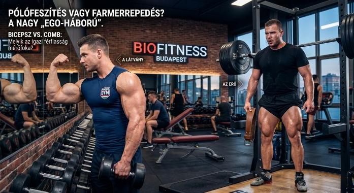 Pólófeszítés vagy Farmerrepedés? – A nagy „Egó-háború” a konditeremben