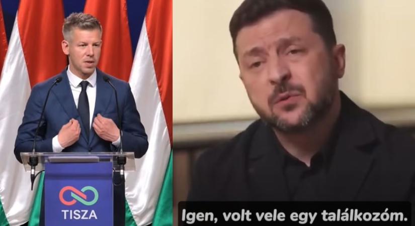 Magyar Péter Beregszászon találkozna Zelenszkijjel júniusban