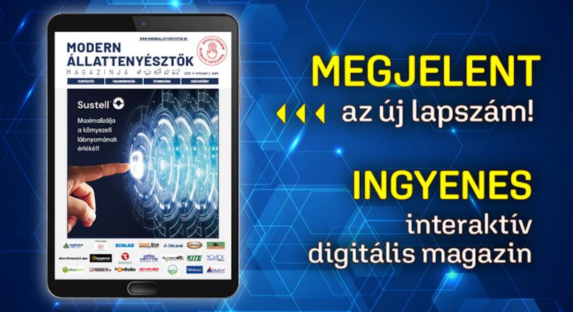 Megjelent és most ingyenesen elérhető a Modern Állattenyésztők Lapja