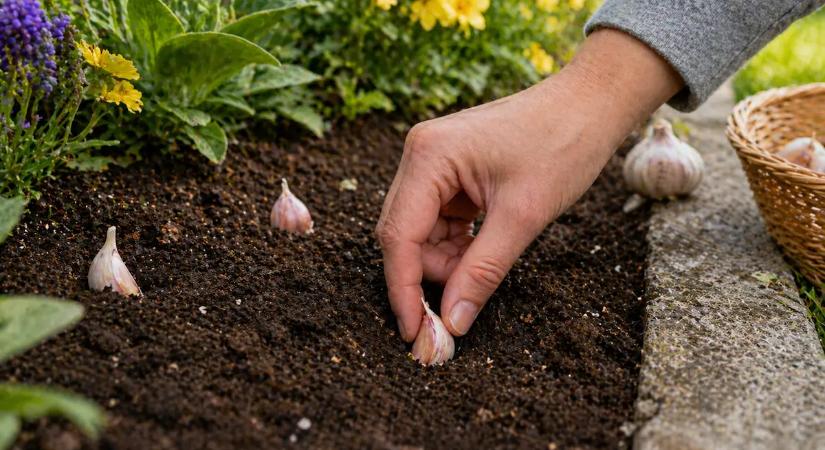 Ide kell ültetni a fokhagymát, hogy a növényeinket megóvjuk a csigáktól és a kártevőktől, a magyarok mégsem teszik
