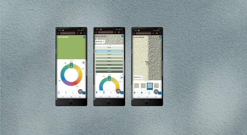 A Cemix Color Compass online alkalmazása új dimenziót ad a homlokzati színek kiválasztásának