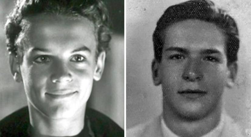Két legendás színész két fiatalkori képe – Rájössz, hogy kik lehetnek ők?