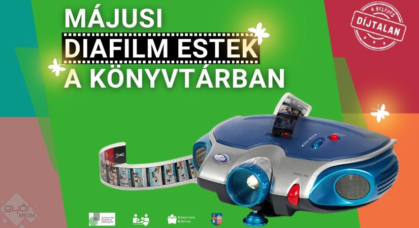 Diafilmvetítések májusban – hangulatos mesék több helyszínen Győrben