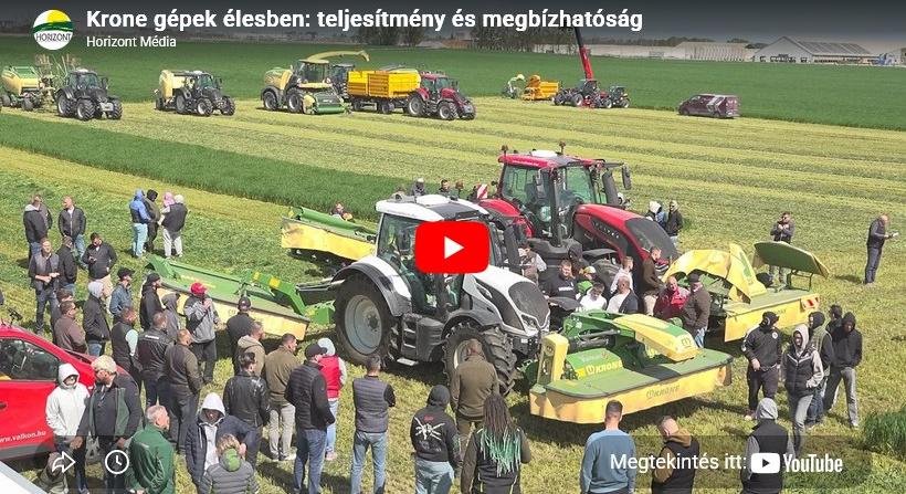 Krone gépek élesben: teljesítmény és megbízhatóság