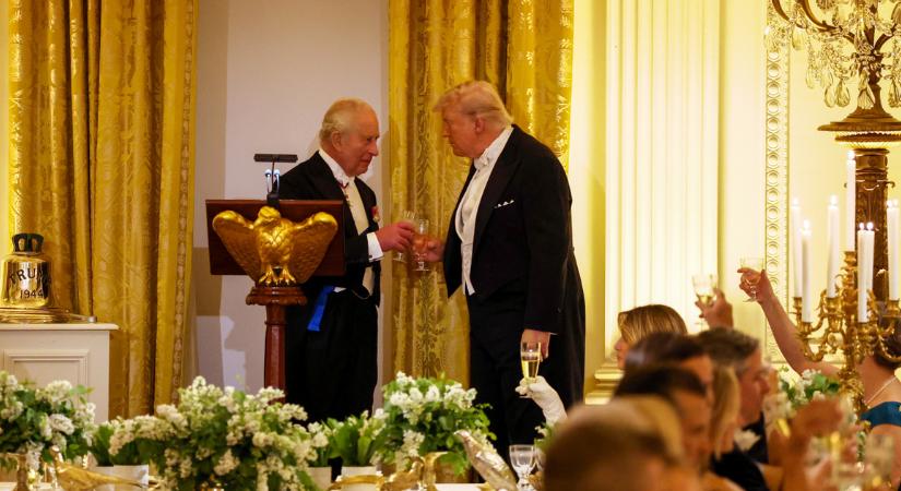 Olyan ételekkel fogadta Donald Trump Károly királyt, aminek a létezéséről sokan nem is tudnak