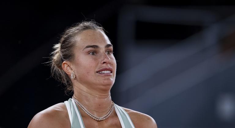 Hat meccslabdája volt, mégis kiesett a világelső a madridi tenisztornán