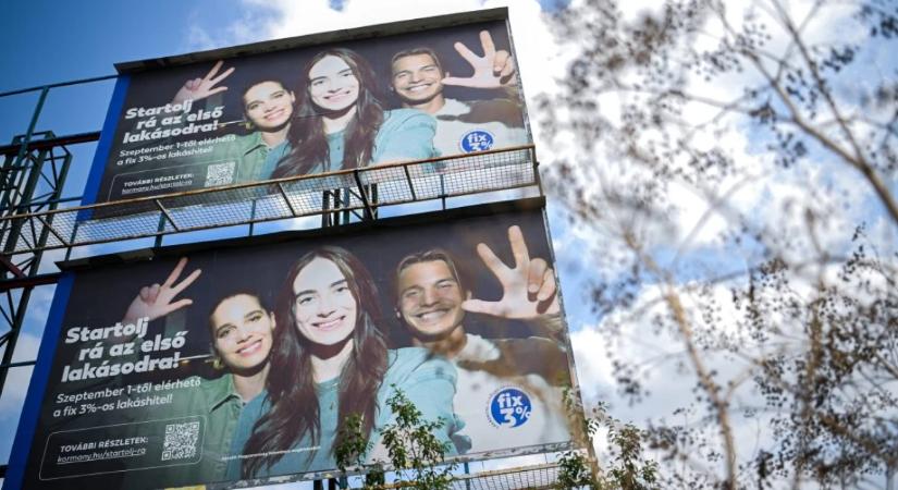 Egyes régiókban már nulla az Otthon Start kamatelőnye