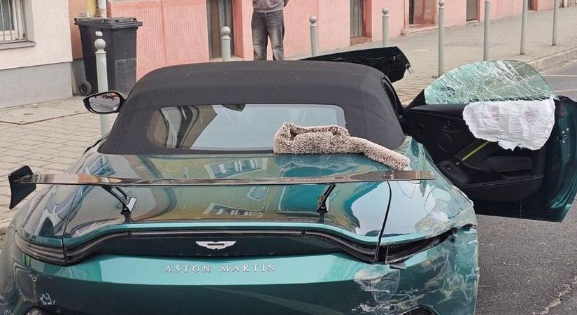 Itt az első videófelvétel az Aston Martinos halálos gázolásáról