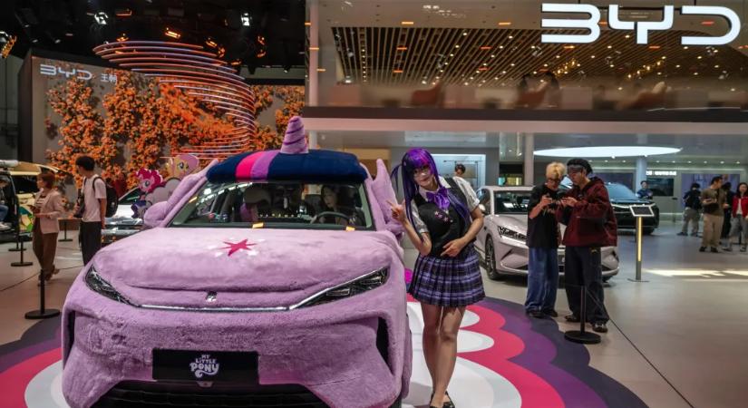 Brutálisan visszaestek a BYD bevételei az idei év első negyedévében