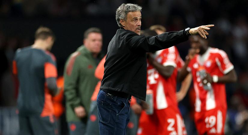 Luis Enrique „elájult”, a Bayern München sztárját kritizálják a BL csodameccse után