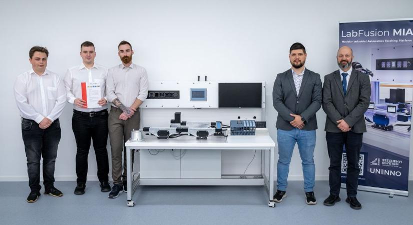 A Széchenyi István Egyetem csapata nyerte az ország legrangosabb irányítástechnikai versenyét