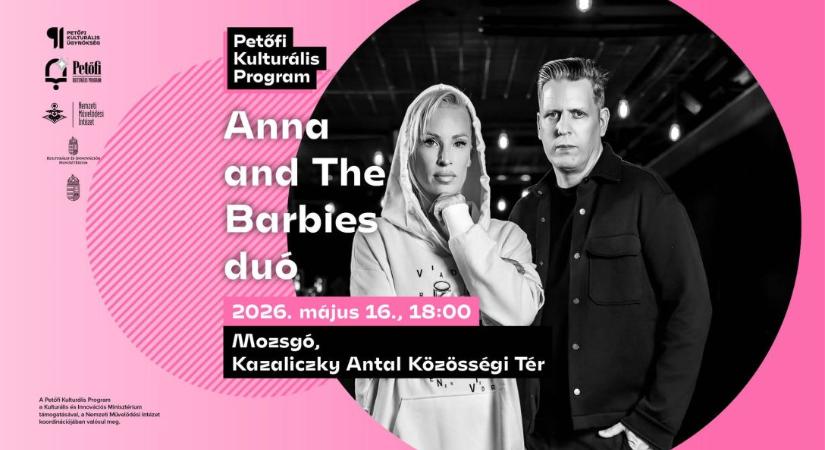 Anna and The Barbies duó koncert Mozsgón
