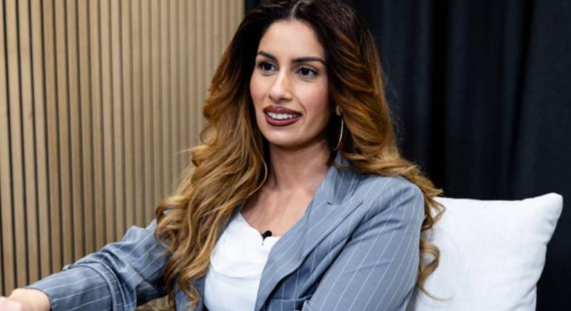 Radics Gigi 6 éves lánya hosszú hajú hercegnő: Bellával és vőlegényével fotózkodott