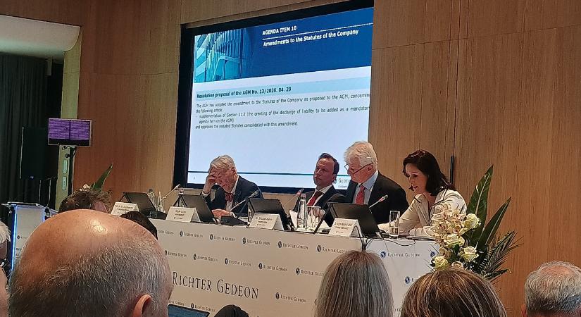 A Richter júniusban fizet osztalékot, de az MCC-vel még tárgyalnak