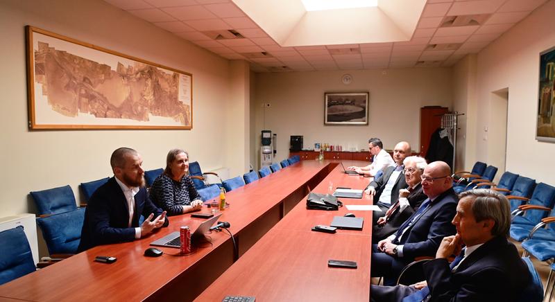 Kuratóriumi látogatás a DE Szolnok Campuson