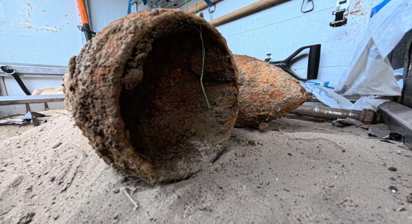 Bombát találtak Vasban - Volt, hogy gyerek bukkant a robbanótestre