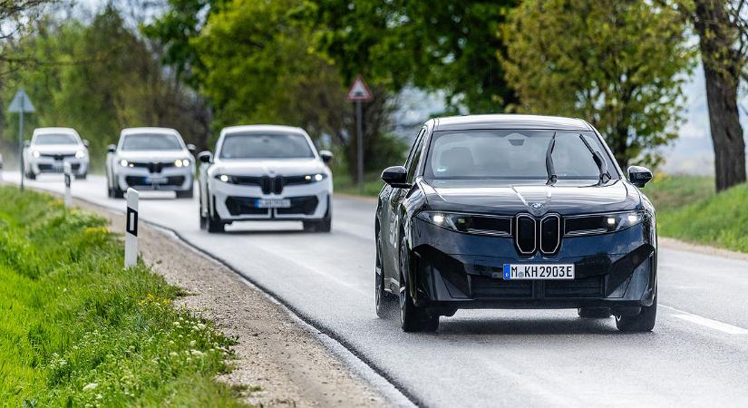 A debreceni BMW minden más elektromos SUV-ot megelőzött az 1000 kilométeres teszten – videóval