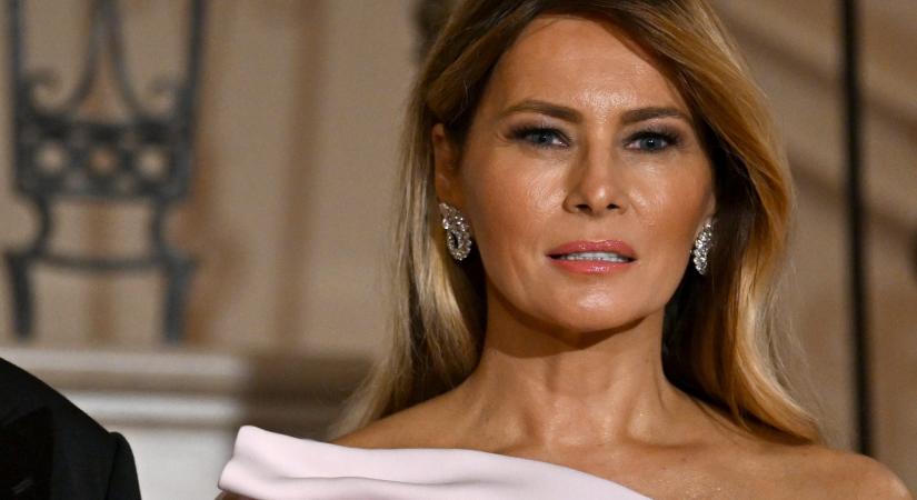 25 milliós álomruhában tündökölt Melania Trump