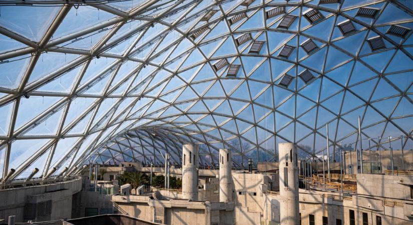 Nyár közepén megnyit a Biodóm egy része