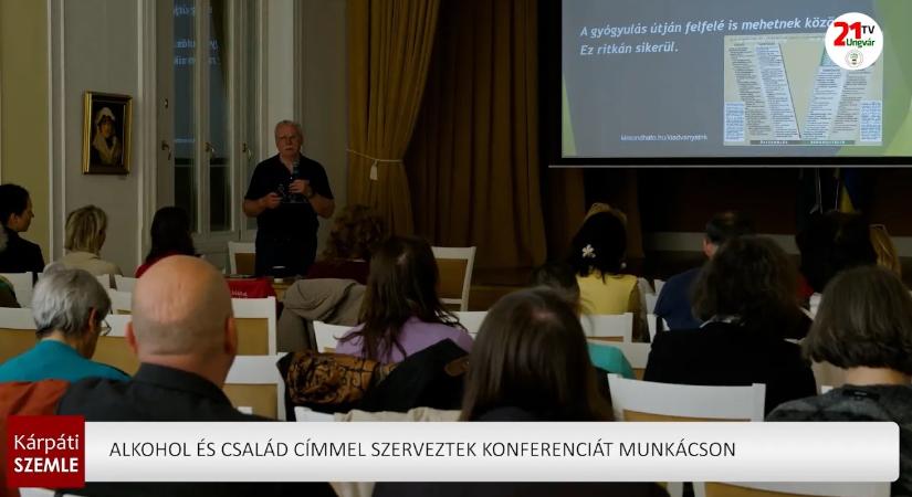 Alkohol és család címmel szerveztek konferenciát Munkácson (videó)