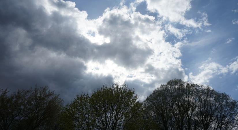 Kissé szeles, időnként csapadékos, igazi, szeszélyes, áprilisi idő