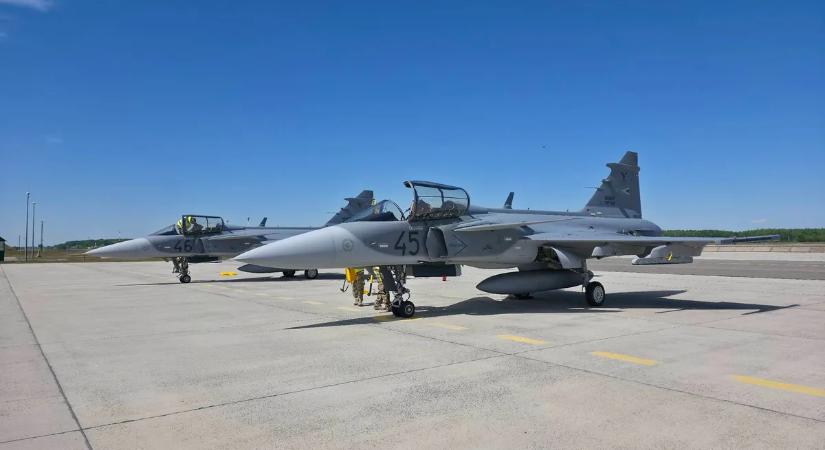 Új vadászgépek érkeztek Magyarországra, komoly erősítést kapott a honvédség – videó