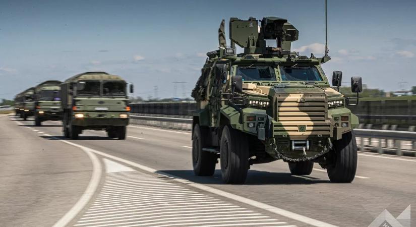 Csütörtökön harcjárművekkel találkozhatunk a megye útjain