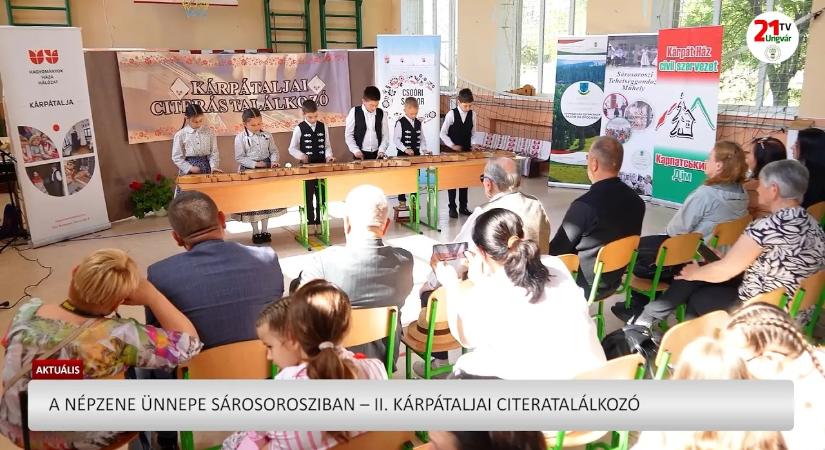 Aktuális (2026.04.29) - A népzene ünnepe Sárosorosziban – II. Kárpátaljai Citeratalálkozó (videó)