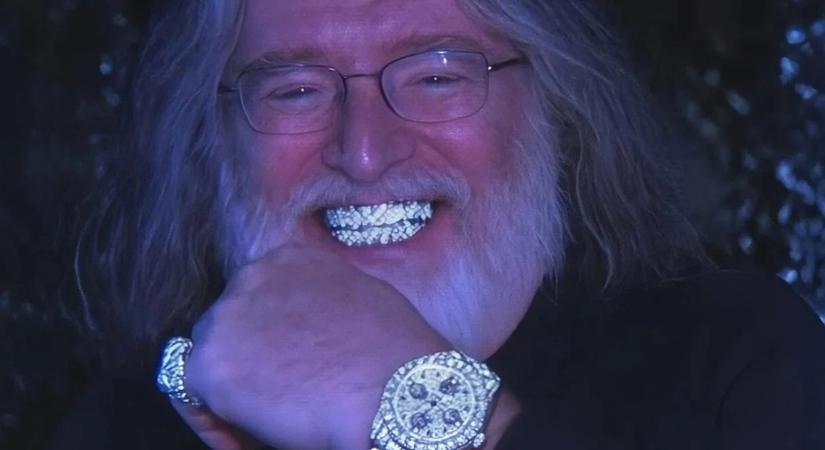 Gabe Newell saját maga ellen fogadott, veszített, és mégis ő nevet a végén