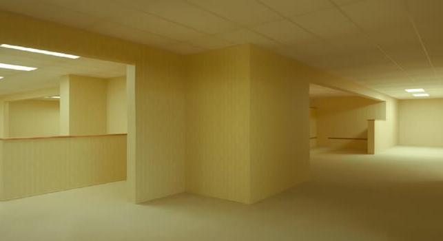 Megértem, hogy eltévedt a Backrooms-film stábja a forgatáson