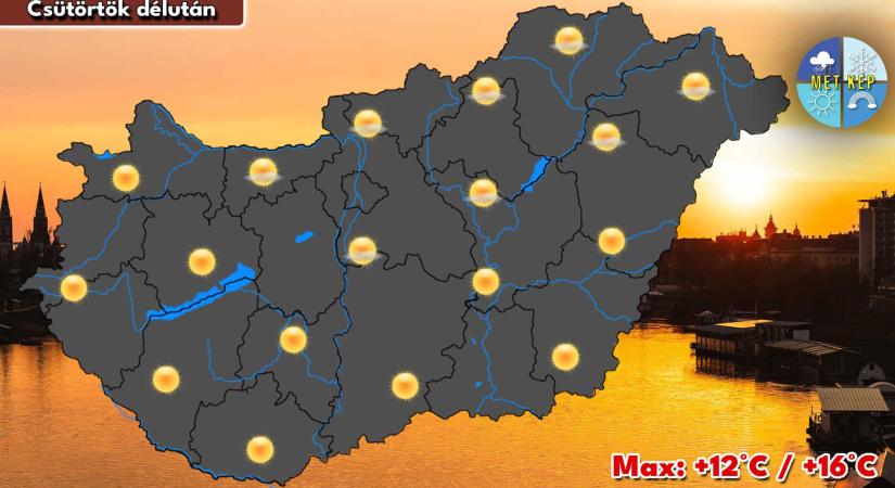 Napos, de kissé hűvös lesz az idő