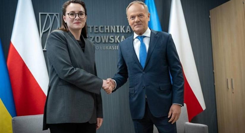 Szviridenko Lengyelországban tárgyalt Tuskkal