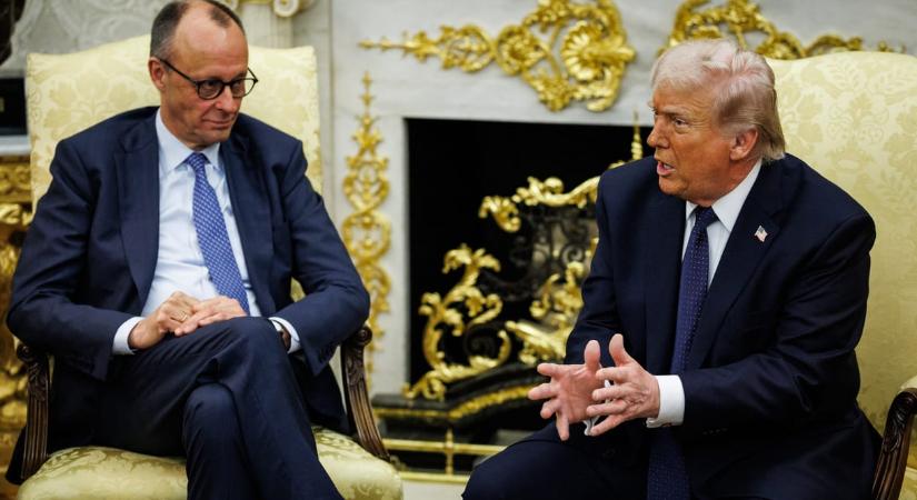 Keményen beleállt Irán miatt a német kancellárba Donald Trump, de Friedrich Merz szerint kapcsolatuk továbbra is jó