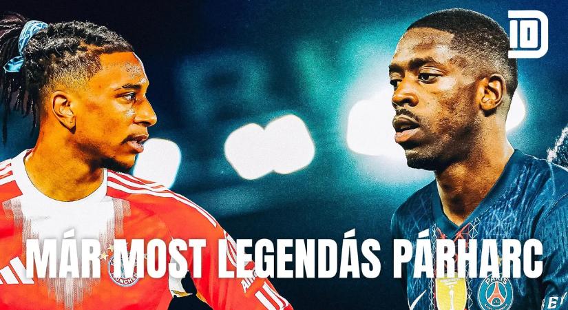 Dupla Tízes: már most korszakos párharc – a Bayern vagy a PSG lesz ott a budapesti BL-döntőben?