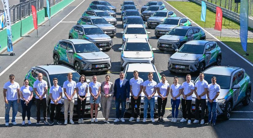 Sztársportolók a Hungaroringen: mindannyian új autóval távoztak