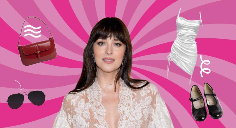 Szexi selyemruhában jelent meg a világhírű színésznő: melltartót sem viselt