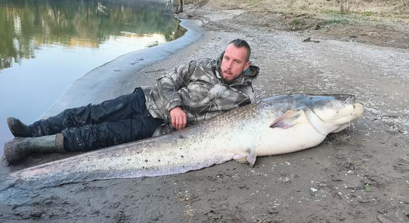 Négy évig várt erre a pillanatra, majd tíz perc alatt kétszer is átélte a csodát a tiszai horgász – videóval