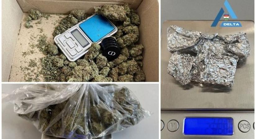 Kiskorú dílert tartóztattak le aki jánossomorjai lakásából értékesítette a marihuánát