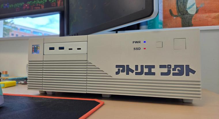 Ezt a csodálatos 3D nyomtatott retró PC házat teljesen ingyen letöltheted