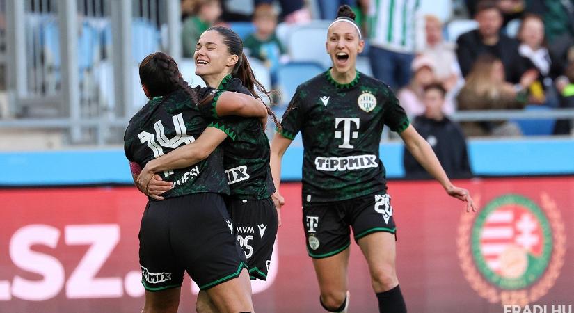 Magabiztos győzelemmel, öt év után kupagyőztes a Ferencváros